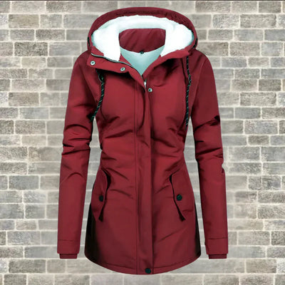 Sigrid | Plissert vinterjakke