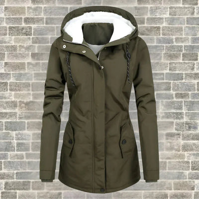 Sigrid | Plissert vinterjakke