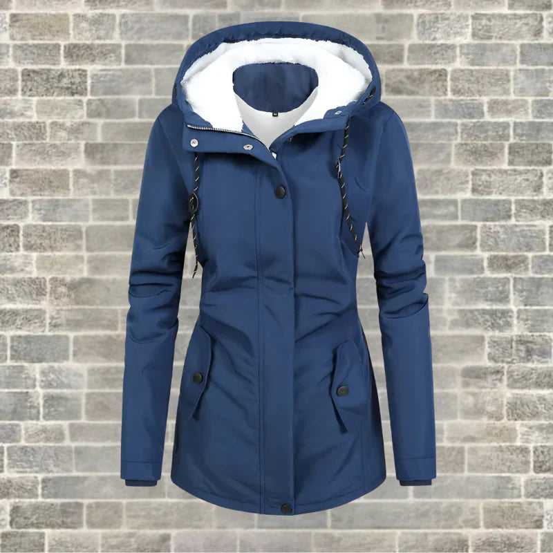 Sigrid | Plissert vinterjakke