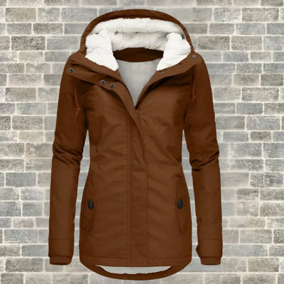 Sigrid | Plissert vinterjakke