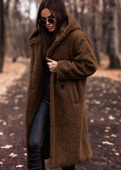 Paris | Manteau en laine à capuche chic