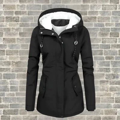 Sigrid | Plissert vinterjakke