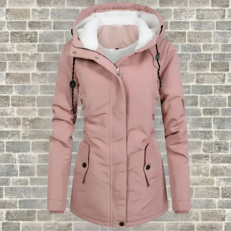 Sigrid | Plissert vinterjakke