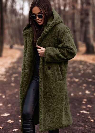 Paris | Manteau en laine à capuche chic