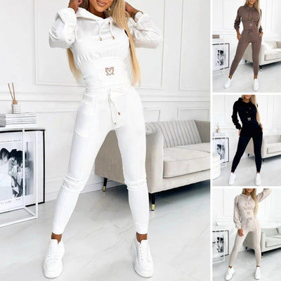 Frida | Todelt joggedress for kvinner med hette